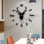 Deer Wall Clock Large - Top Selling