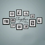 Together we Are family Frames (12 Frames without Glass)