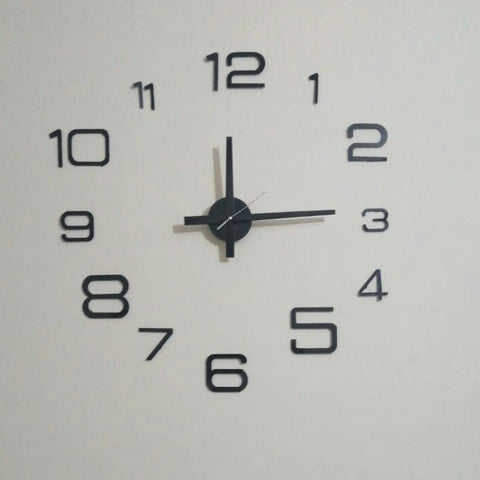 Acrylic Wall clock with 12 inches needles (cp16)